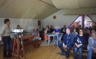 Pekka Suutarin luennolla ylisillä oli ilahduttavasti väkeä