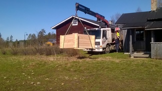 Oheistoimnnoista löytyi mm. kesä-avanto jonka kehikon toimitti Ykköspuu